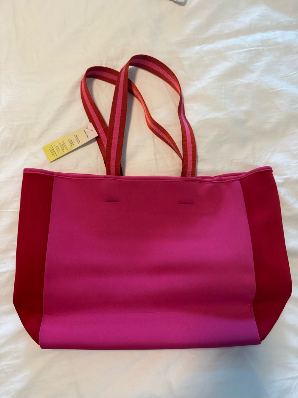Summersalt NWT Pink Two-Tone Tote Bag - Stylish Everyday Carry